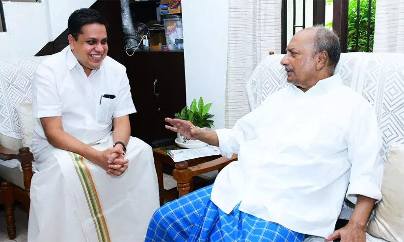 AK Antony, AN Shamseer AK Antony, AN Shamseer