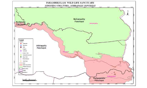 പറമ്പിക്കുളം വന്യജീവി സങ്കേതത്തിന്റെ കരുതൽ മേഖലയിൽ കുട്ടമ്പുഴയും പറമ്പിക്കുളം വന്യജീവി സങ്കേതത്തിന്റെ കരുതൽ മേഖലയിൽ കുട്ടമ്പുഴയും