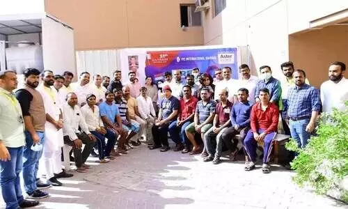 ഐ.​വൈ.​സി ഇ​ന്റ​ർ​നാ​ഷ​ന​ൽ മെ​ഡി​ക്ക​ൽ ക്യാ​മ്പ് സം​ഘ​ടി​പ്പി​ച്ചു