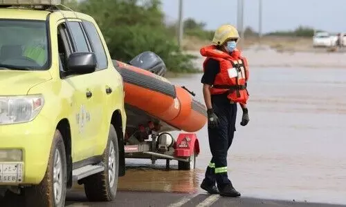 കനത്ത മഴ: സൗദിയിൽ ഒഴുക്കിൽപ്പെട്ട്​ ഒരാൾ മരിച്ചു