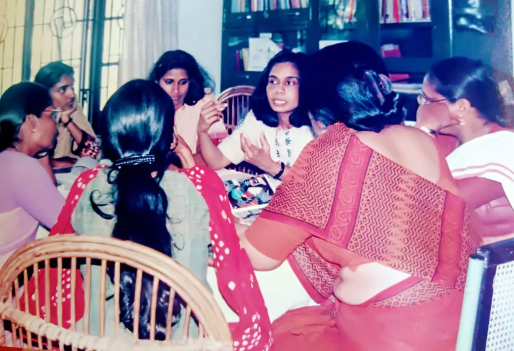 'സഖി'യുടെ ആദ്യകാല ചിത്രങ്ങളിലൊന്ന് 'സഖി'യുടെ ആദ്യകാല ചിത്രങ്ങളിലൊന്ന്