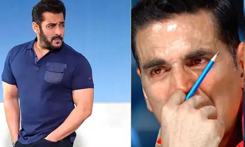 Salman Khan Shares Akshay Kumar crying Video