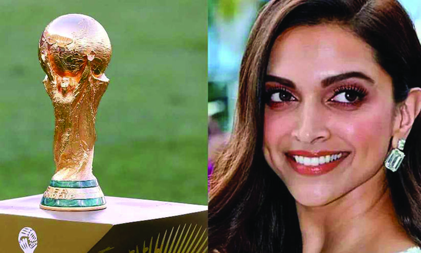 Deepika Padukone teases football fans ahead of unveiling the FIFA World Cup  Trophy in Qatar, see pic