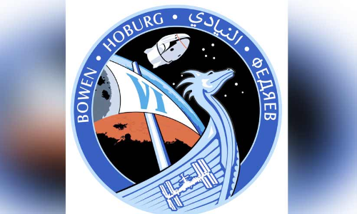 ബഹിരാകാശ ദൗത്യം; ലോഗോയിൽ അൽ നിയാദിയുടെ പേരും ബഹിരാകാശ ദൗത്യം; ലോഗോയിൽ അൽ നിയാദിയുടെ പേരും