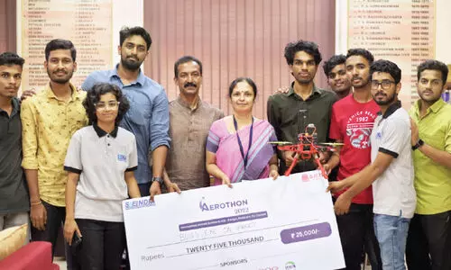 ഗവ. എൻജിനീയറിങ് കോളജ് വിദ്യാർഥികളുടെ ​ ഡ്രോണിന് ദേശീയ പുരസ്കാരം