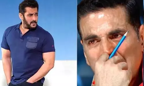 Salman Khan Shares Akshay Kumar crying Video