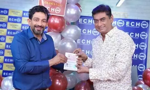 Actor Sudheer Karamana Achived New Golden Visa Actor Sudheer Karamana Achived New Golden Visa