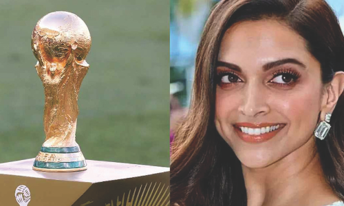 ദീപിക പദുകോൺ ഖത്തറിലേക്ക് പറന്നു; ലോകകപ്പ് ട്രോഫി അനാവരണം നടി നിർവഹിച്ചേക്കും