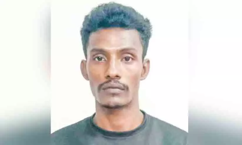 മൂന്നുകിലോ കഞ്ചാവുമായി അന്തർ സംസ്ഥാന തൊഴിലാളി പിടിയിൽ