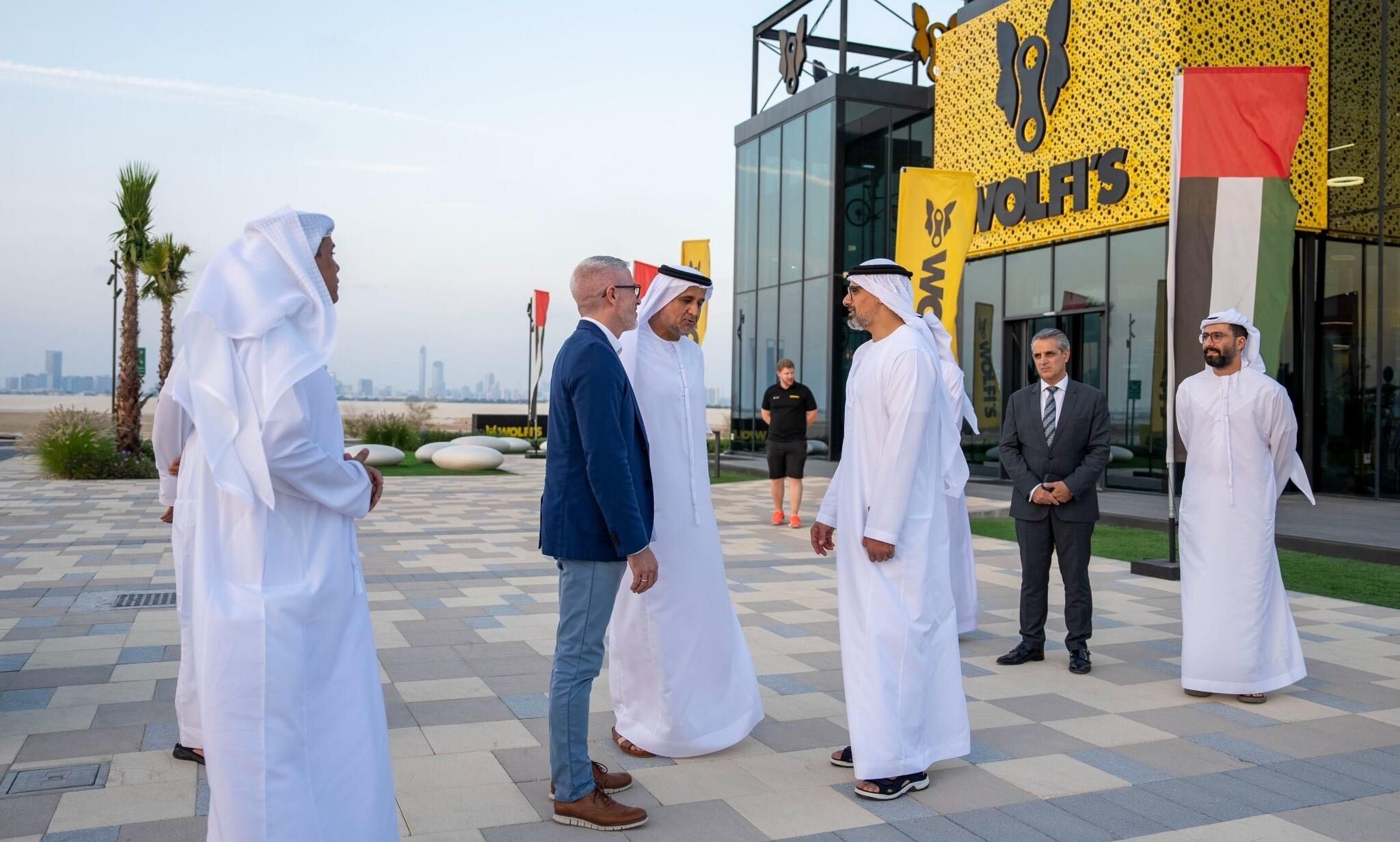 Abu Dhabi Hudariat Island Cycling Hub Cycling Hub on Hudayiriat