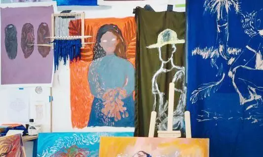 Al ula opened an open studio Al ula opened an open studio