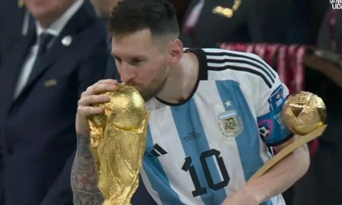 മാസ്റ്റർ മെസ്സി; ഇതിഹാസത്തിനൊപ്പം ലോകം മാസ്റ്റർ മെസ്സി; ഇതിഹാസത്തിനൊപ്പം ലോകം