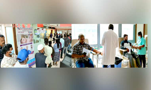 ദേ​ശീ​യ ദി​നം: സൗ​ജ​ന്യ ര​ക്ത​പ​രി​ശോ​ധ​ന ഒ​രു​ക്കി ഷി​ഫ അ​ല്‍ ജ​സീ​റ​