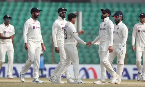 ബംഗ്ലാദേശിനെതിരെ ഒന്നാം ടെസ്റ്റിൽ ഇന്ത്യക്ക് 188 റൺസ് ജയം; പരമ്പരയിൽ മുന്നിൽ