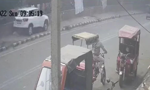 Car rams into 3 children after driver loses control in Delhis Gulabi Bagh