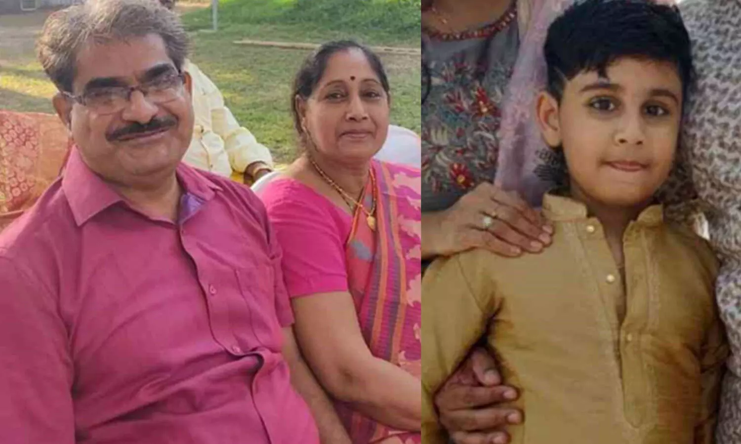 മരണയാത്രയിൽ മുത്തശ്ശനും മുത്തശ്ശിയും പേരമകനും ഒരുമിച്ച്....