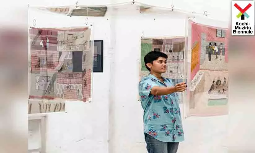 വൈരുധ്യങ്ങൾക്കിടെ സ്വസ്ഥതയുടെ ലോകം തുന്നി മായ മിമ