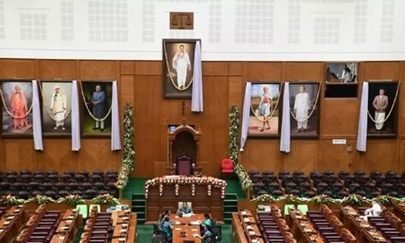 Opposition protests over Savarkar portrait in Karnataka assembly