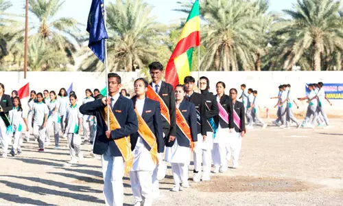 ഇബ്രി ഇന്ത്യൻ സ്കൂൾ കായിക ദിനം; ബ്ലു ഹൗസ് ജേതാക്കൾ