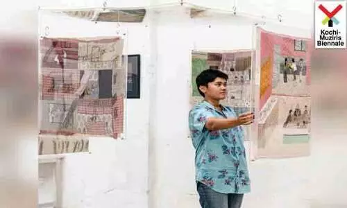 വൈരുധ്യങ്ങൾക്കിടെ സ്വസ്ഥതയുടെ ലോകം തുന്നി മായ മിമ