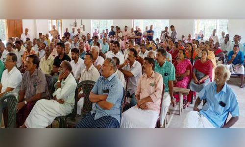 ബഫർസോൺ: കോടശേരിയിൽ ആശങ്കയും പ്രതിഷേധവും ബഫർസോൺ: കോടശേരിയിൽ ആശങ്കയും പ്രതിഷേധവും