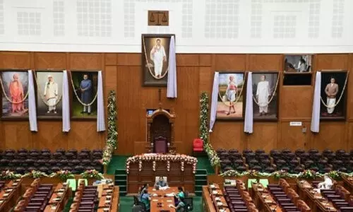 Opposition protests over Savarkar portrait in Karnataka assembly