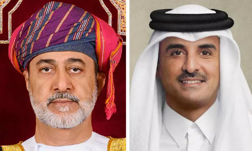 ഖത്തർ ദേശീയദിനം: സുൽത്താൻ ആശംസകൾ നേർന്നു ഖത്തർ ദേശീയദിനം: സുൽത്താൻ ആശംസകൾ നേർന്നു