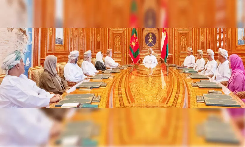 സമഗ്ര വികസനം: മന്ത്രിസഭയും ഉപരിസഭയും കൈകോർക്കണം-സുൽത്താൻ