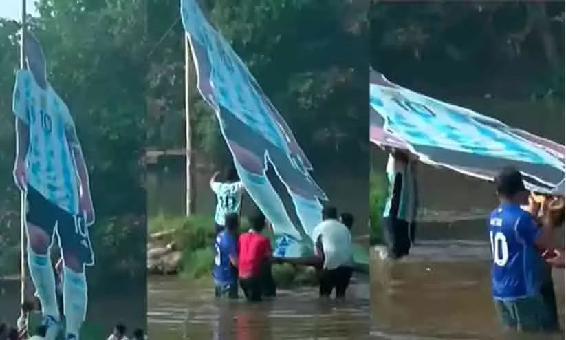 കിരീടമണിഞ്ഞ് രാജാവ് മടങ്ങി; പുള്ളാവൂരിലെ മെസ്സിക്കും ഇനി വിശ്രമം