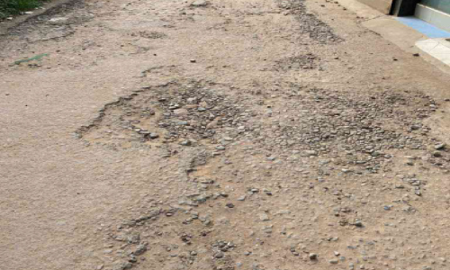 കുറ്റ്യാടി ടൗണിൽ പഞ്ചായത്ത് റോഡുകൾ ഏറെയും തകർന്നു