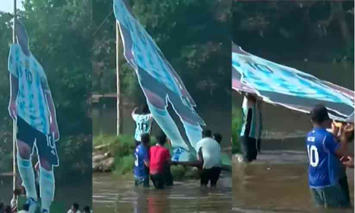 കിരീടമണിഞ്ഞ് രാജാവ് മടങ്ങി; പുള്ളാവൂരിലെ മെസ്സിക്കും ഇനി വിശ്രമം