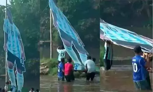 കിരീടമണിഞ്ഞ് രാജാവ് മടങ്ങി; പുള്ളാവൂരിലെ മെസ്സിക്കും ഇനി വിശ്രമം