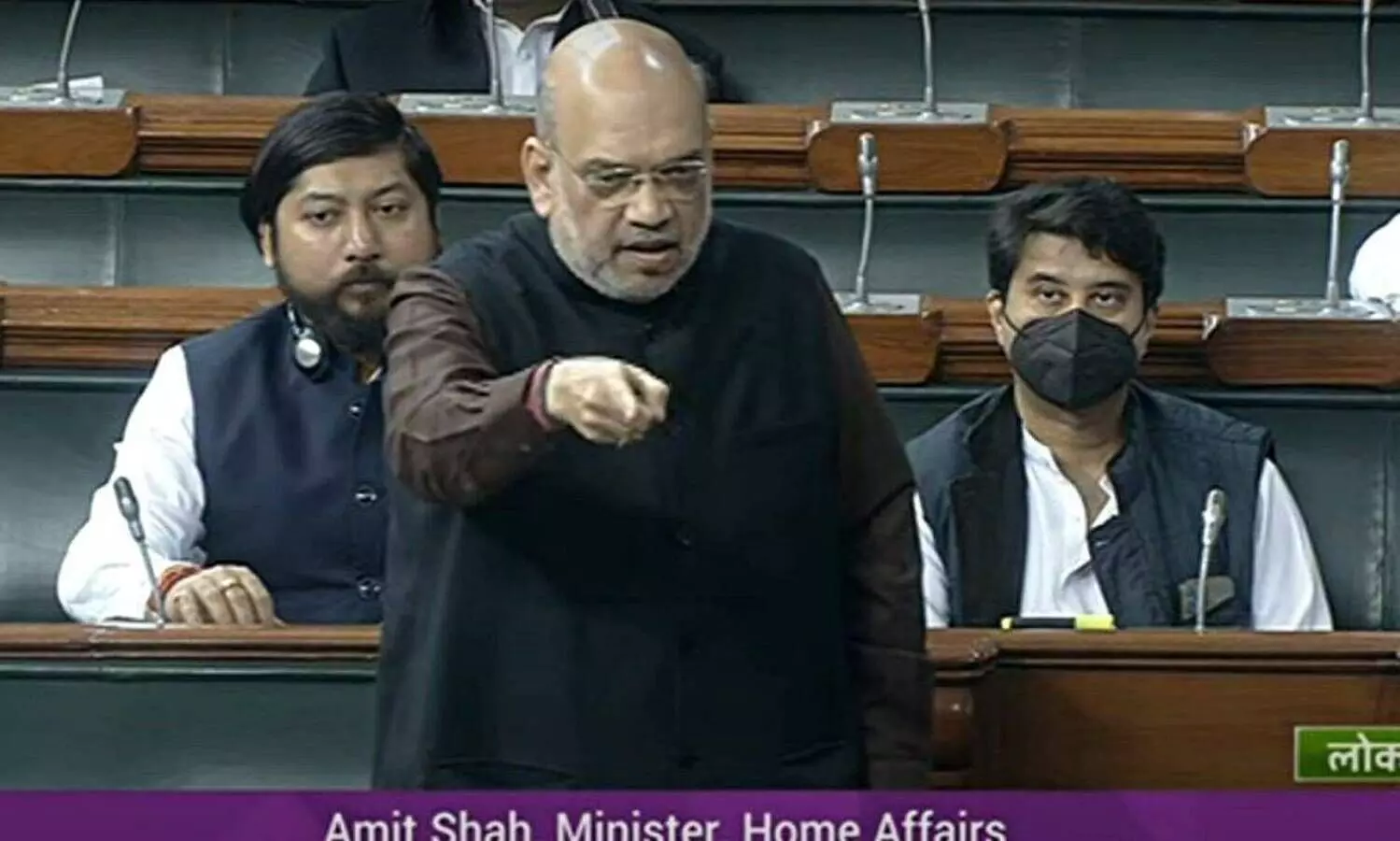 സഭയിൽ പെഗസസ്​ വീണ്ടും; രോഷത്തോടെ അമിത്​ ഷാ