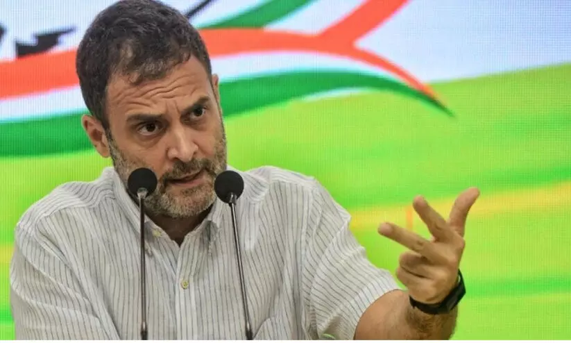 ‘വെറുപ്പിന്റെ വിപണിയിൽ സ്നേഹത്തിന്റെ കട തുറക്കുന്നു’; ബി.ജെ.പിയെ കടന്നാക്രമിച്ച് രാഹുൽ ഗാന്ധി ‘വെറുപ്പിന്റെ വിപണിയിൽ സ്നേഹത്തിന്റെ കട തുറക്കുന്നു’; ബി.ജെ.പിയെ കടന്നാക്രമിച്ച് രാഹുൽ ഗാന്ധി