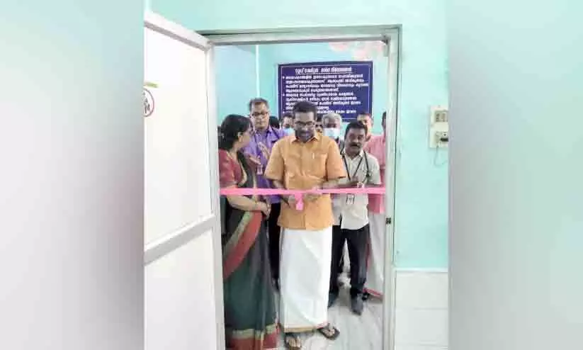 New OP Counter in Alappuzha Medical College Hospital