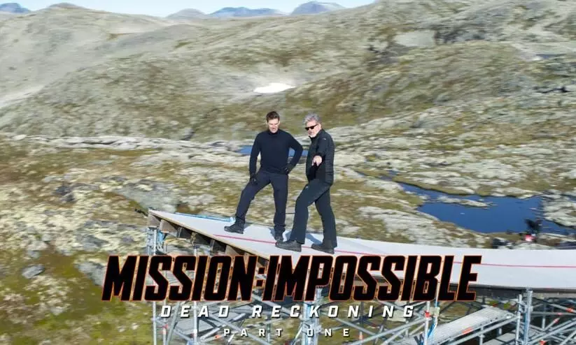 Tom Cruise attempts biggest stunt in the history of cinema for Mission: Impossible Dead Reckoning Part 1. Watch