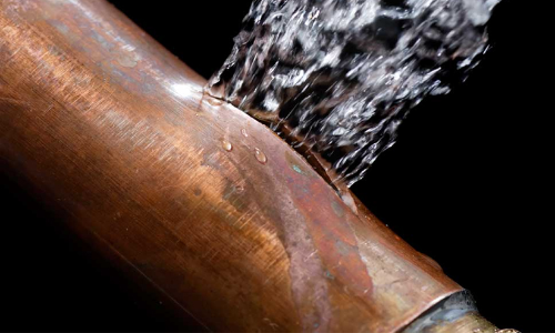 pipe burst