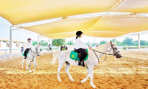 ശൈത്യകാല കുതിരയോട്ട ക്യാമ്പൊരുക്കി ദു​ബൈ പൊലീസ്​