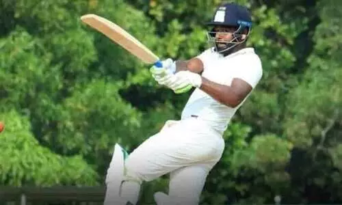 സചിൻ ബേബിക്ക് സെഞ്ച്വറി; കേരളം എട്ടിന് 268