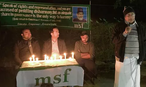 ജെ.എൻ.യുവിൽ പൗരത്വ സമര സംഗമം സംഘടിപ്പിച്ച്​ എം.എസ്​.എഫ്​