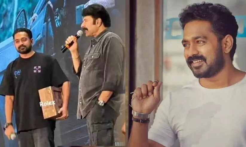 Asif ali talks about the rolex watch gifted by mammootty on rorschach celebration