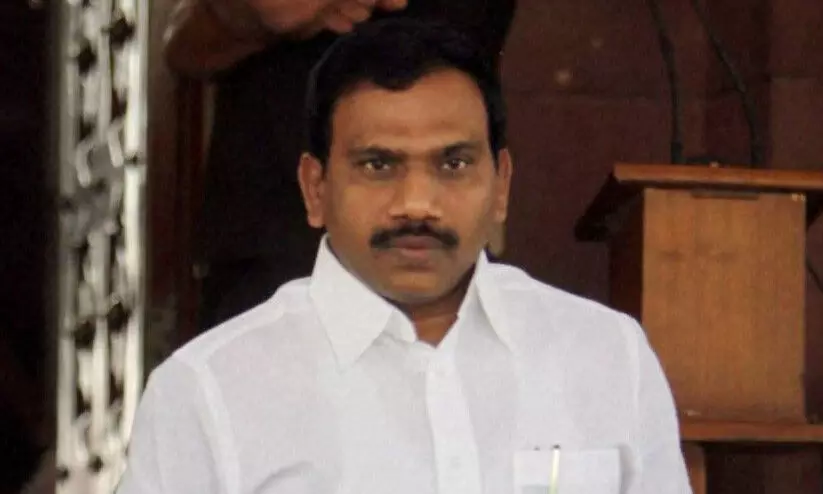 ഡി.എം.കെ നേതാവ്​ എ. രാജയുടെ 55 കോടിയുടെ സ്വത്ത്​ മരവിപ്പിച്ചു