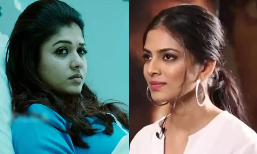 Nayanthara Malavika Mohanan commenting make-up