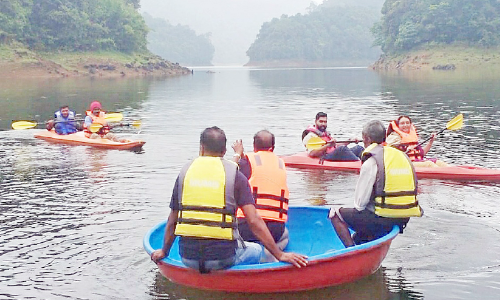 കക്കയം ഹൈഡൽ ടൂറിസം പദ്ധതിയിൽ പുതിയ ജലസവാരികൾക്ക് തുടക്കമായി