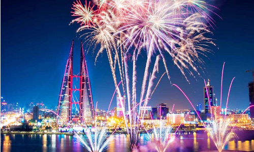 പുതുവത്സരം ഗംഭീരമാക്കാൻ ബഹ്റൈൻ