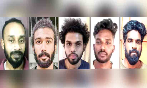 രാസലഹരിയുമായി അഞ്ചുപേർ പിടിയിൽ