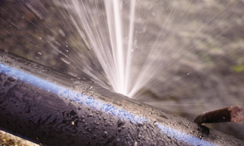 pipe burst