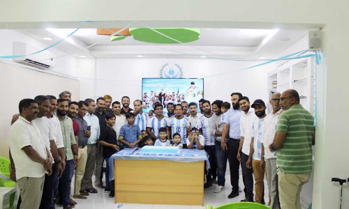 അ​ര്‍ജ​ന്റീ​ന​യു​ടെ ലോ​ക​ക​പ്പ് വി​ജ​യം ആ​ഘോ​ഷി​ച്ചു