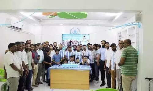 അ​ര്‍ജ​ന്റീ​ന​യു​ടെ ലോ​ക​ക​പ്പ് വി​ജ​യം ആ​ഘോ​ഷി​ച്ചു