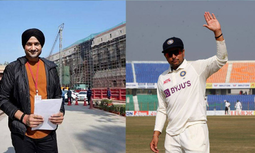 ‘കുൽദീപ് യാദവ് അഞ്ച് വിക്കറ്റ് നേട്ടം അവസാനിപ്പിക്കണം’; പരിഹാസവുമായി ഹർഭജൻ സിങ്